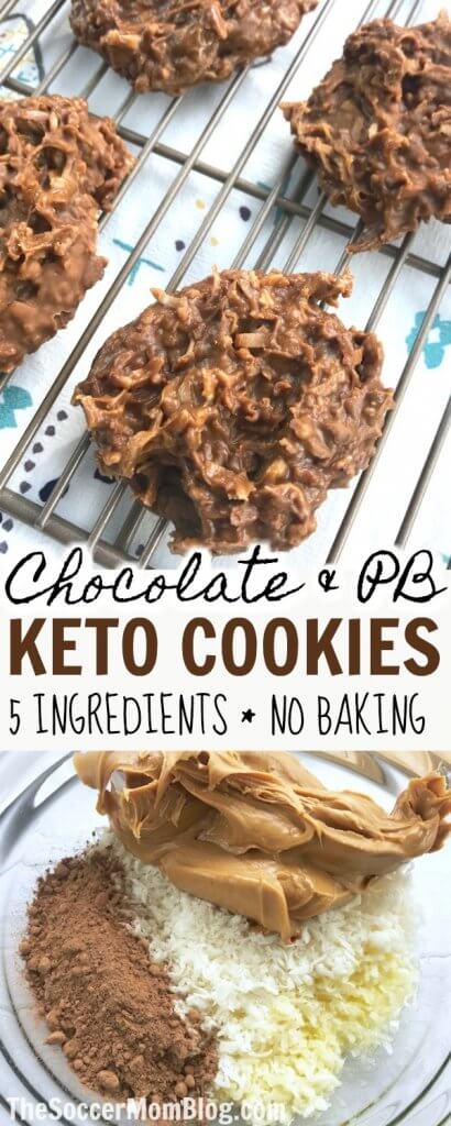 Eat chocolate and lose weight?? Sign me up!! These Chocolate & Peanut Butter Keto No Bake Cookies are my new go-to guilt-free treat! They're super easy to whip up (no cooking required) and you only need 5 simple real food ingredients. 