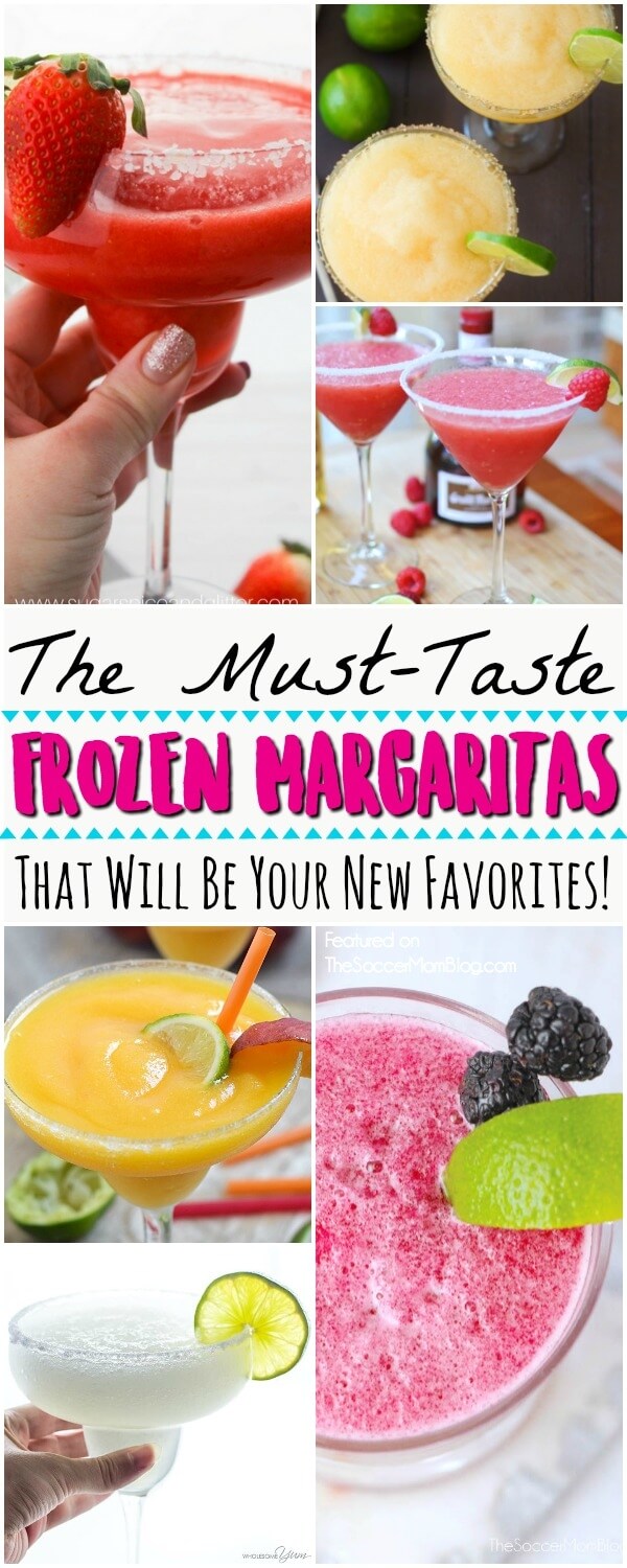 Hands-down the BEST frozen margarita recipes!! 