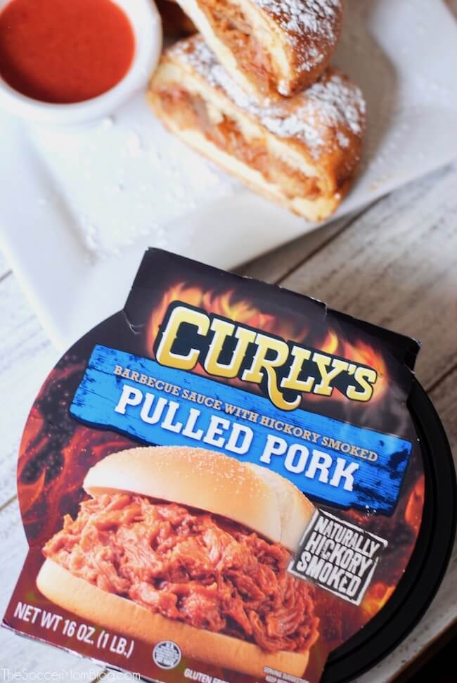 Curly's Pulled Pork BBQ in package