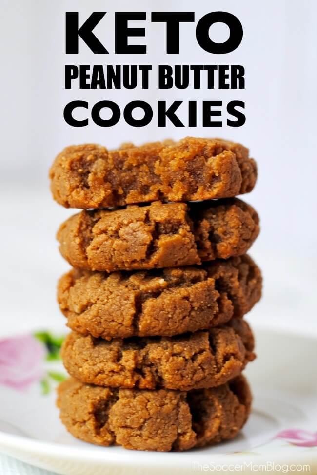 These Keto Peanut Butter Cookies taste so satisfying you won't even miss the "real" thing...and you won't miss the carbs either!