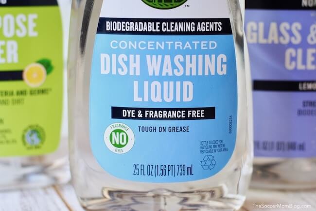 Open Nature biodegradable and safe dish washing liquid