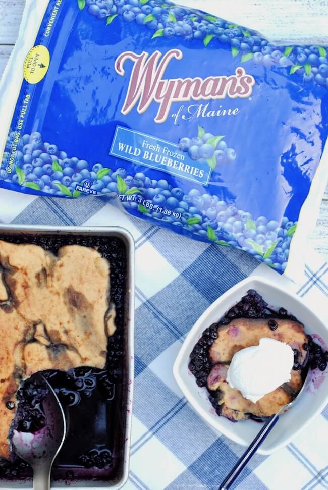 Wyman's of Maine wild blueberries in package