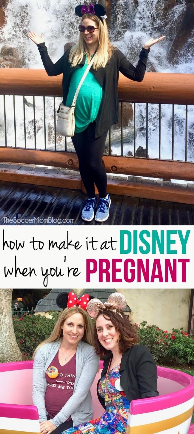 How to not only survive, but LOVE visiting Disney while pregnant! What to pack, what to do & see, can you ride the rides, and more travel tips!