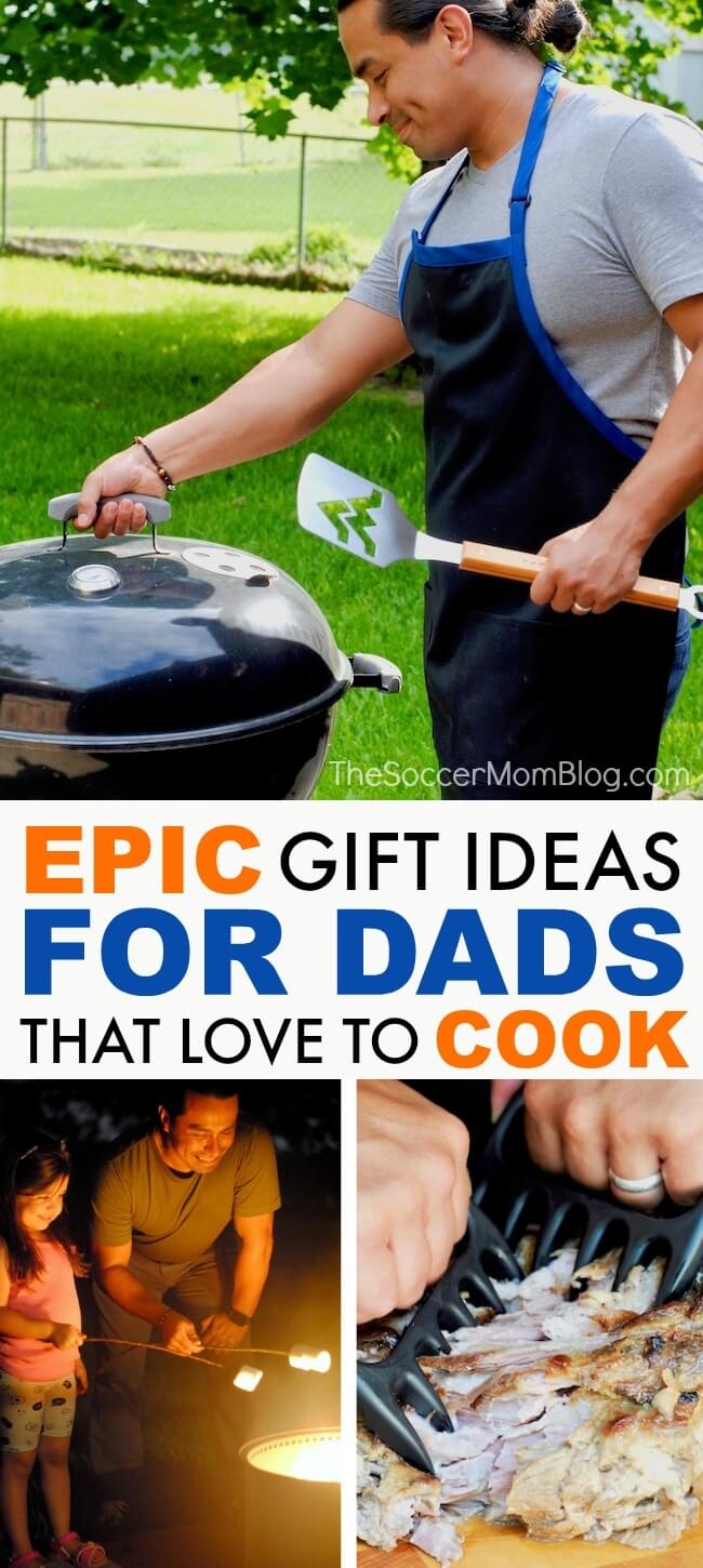 These Father's Day gift ideas are perfect for the dad that loves to cook and entertain at home or in the backyard. They're super unique, so it's almost guaranteed he'll be totally surprised and excited!