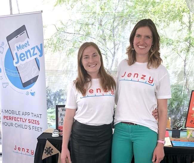 Jenzy co-founders Eve Ackerley and Carolyn Horner