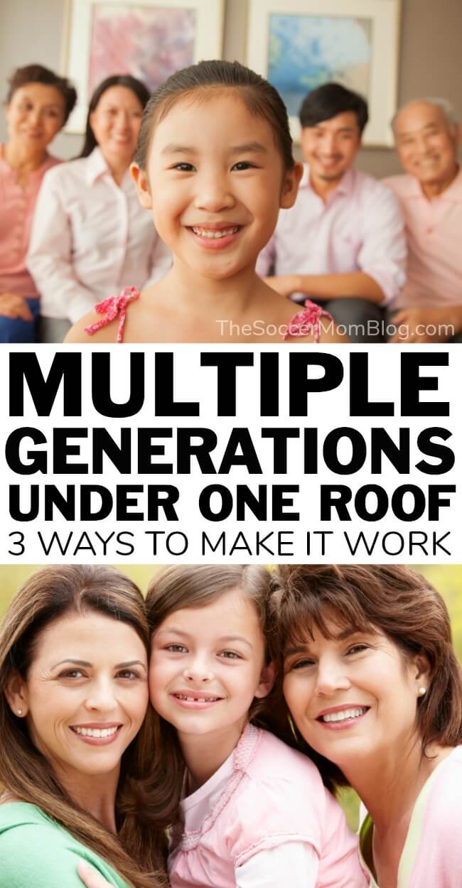 The number of Americans living in multigenerational households has increased substantially in the past decade - how to make it work and keep your sanity!
