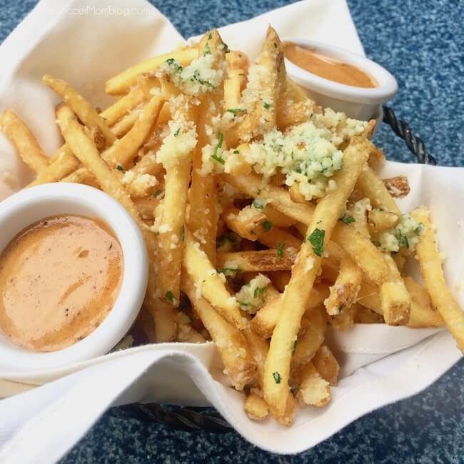 Cafe Orleans Pommes Frites - one of the best things to eat at Disneyland