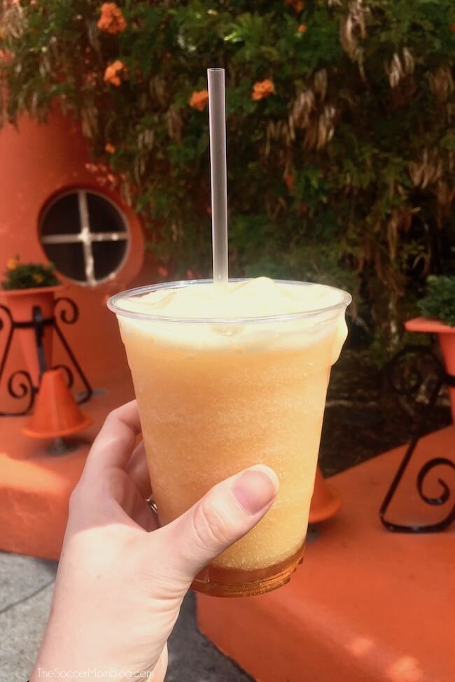 Red's Apple Freeze - one of the best things to try at Disney
