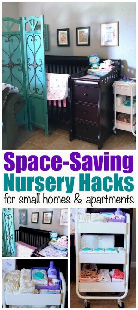 Small Space Nursery Hacks (with Video Tour) - The Soccer Mom Blog