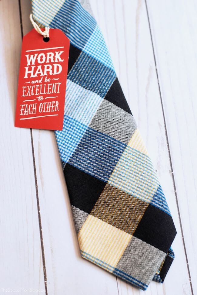 blue plaid tie from Ties.com