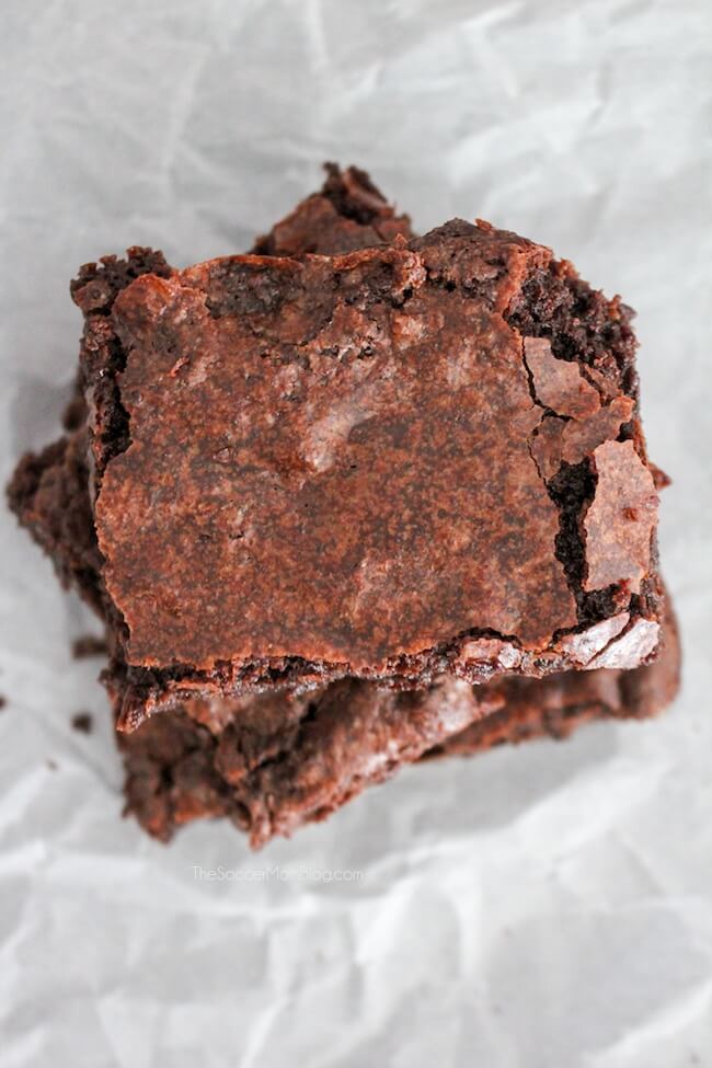 Classic fudge brownie recipe. It's the best!