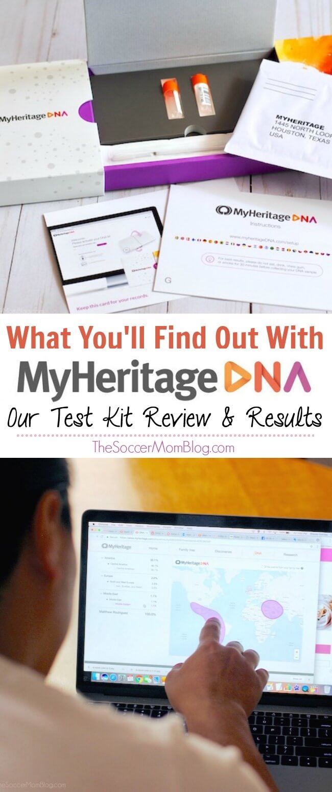 what to expect with a MyHeritage DNA Test Kit and our own results.