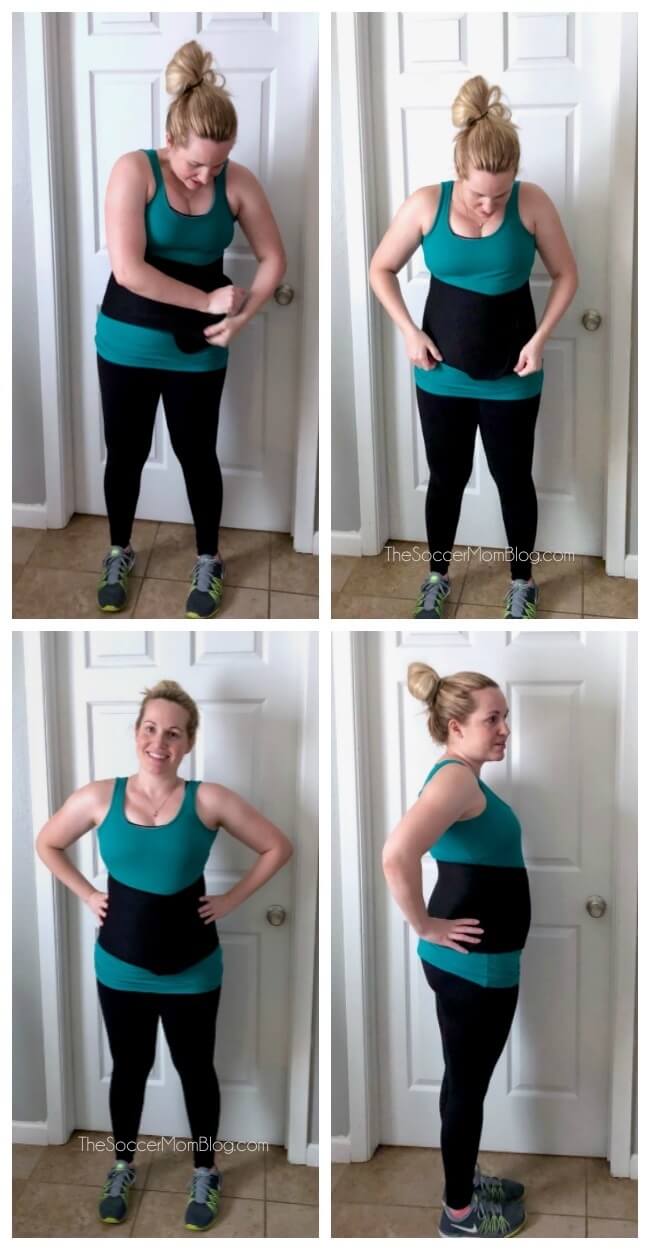 How to use a postpartum belly wrap for weight loss