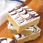 Just like your lunch ladies used to make! These no bake peanut butter bars are thick, creamy, and crave-able! (And super easy!)