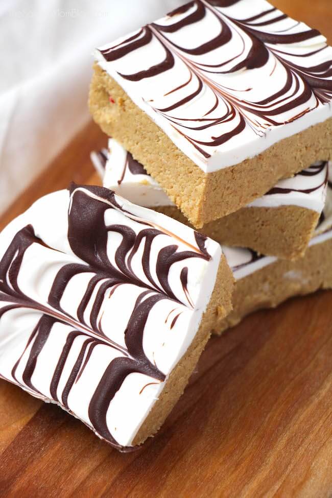 How to make peanut butter school cafeteria bars