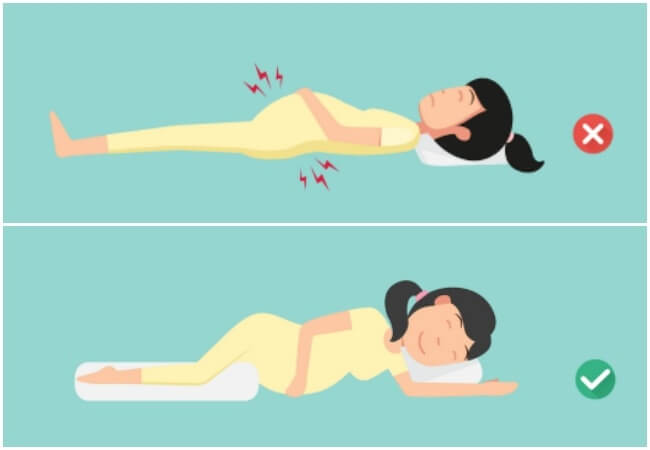 best sleeping position while pregnant