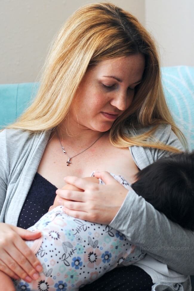 breastfeeding a newborn - how to increase milk supply