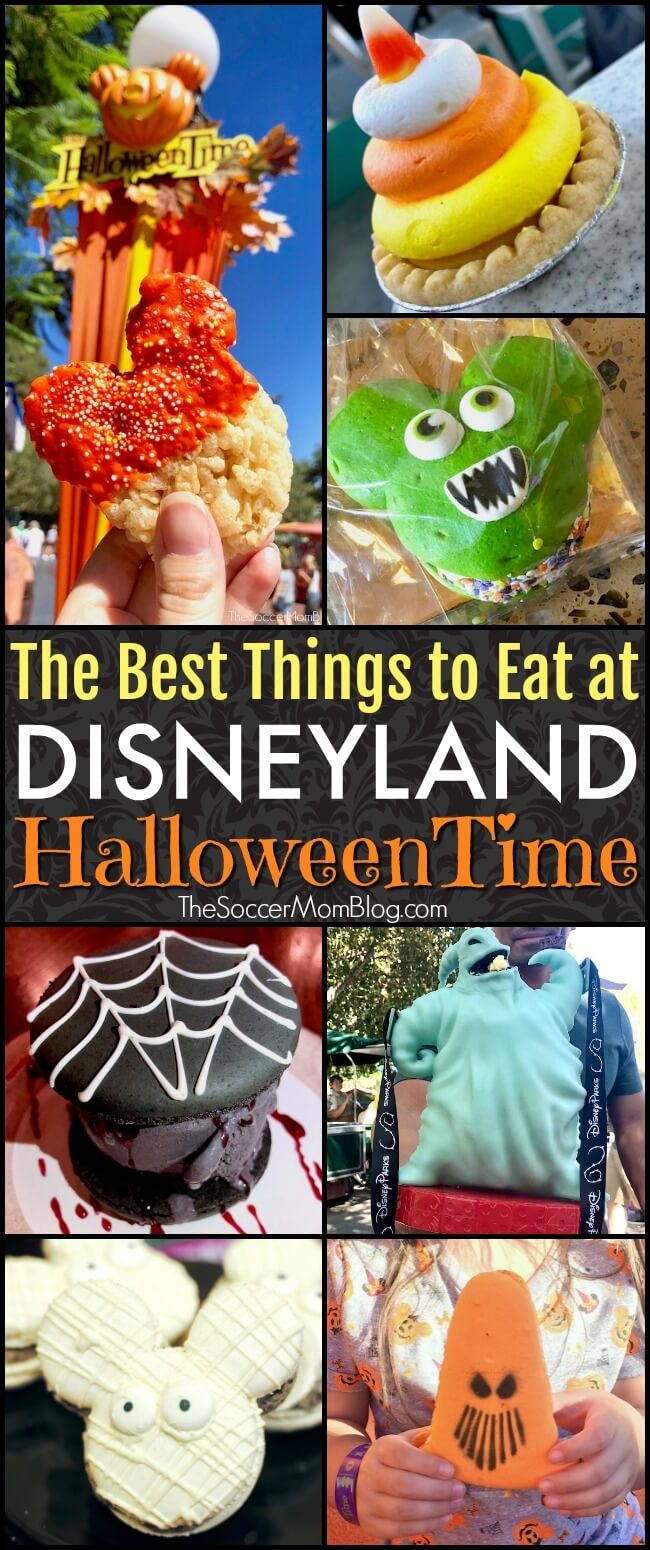 We tasted our way through the 2018 Disneyland HalloweenTime food offerings! Check out our photos of these limited time treats & see our must-try items!