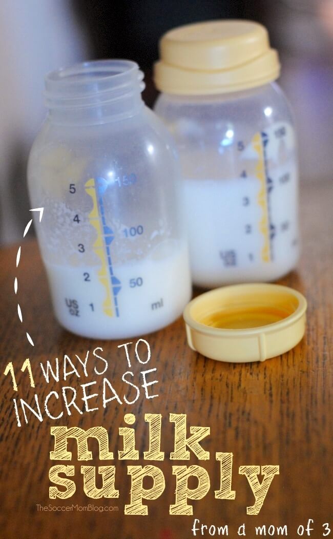 How to increase breastmilk supply