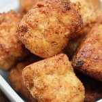 Who says tailgate food can't be healthy too? These crispy Buffalo Chicken Keto Cauliflower Tots are guilt-free and totally crave-able!