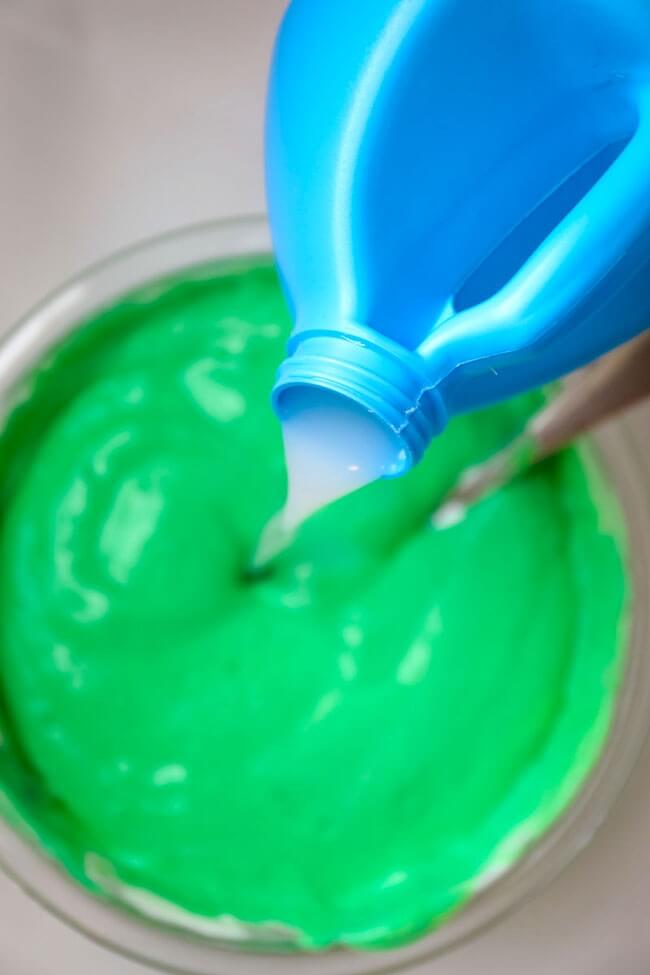 how to make fluffy slime with liquid starch