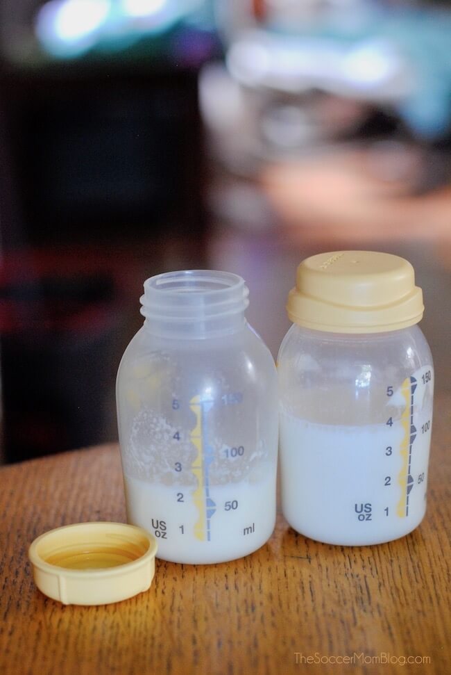 Breast milk in bottles - how to increase breastmilk supply