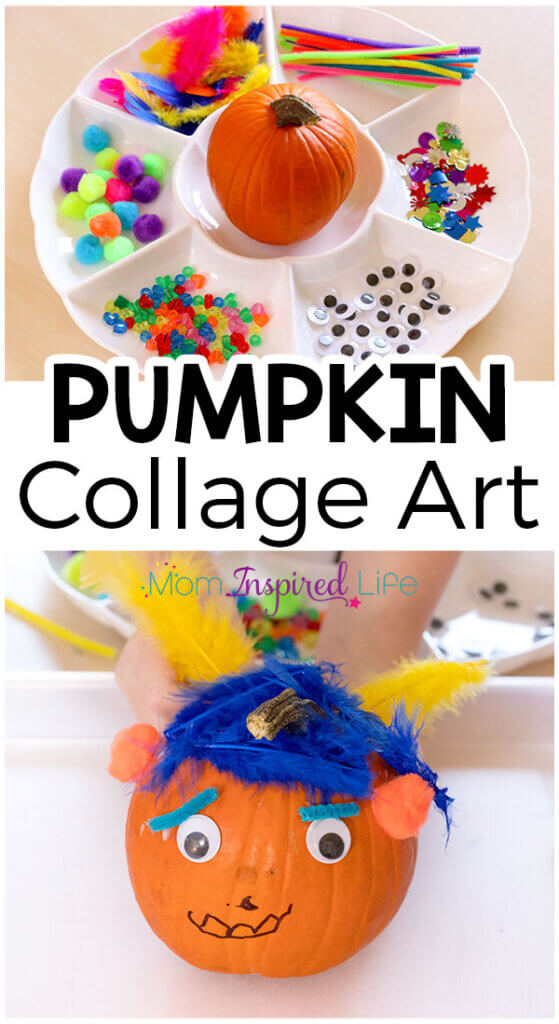 Decorate a Pumpkin Collage Art