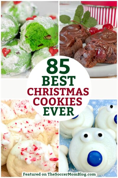 The BEST Christmas cookies recipe collection! Over 85 favorite recipes with more added regularly!