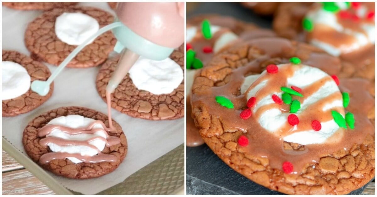 Hot Cocoa Cookies FB
