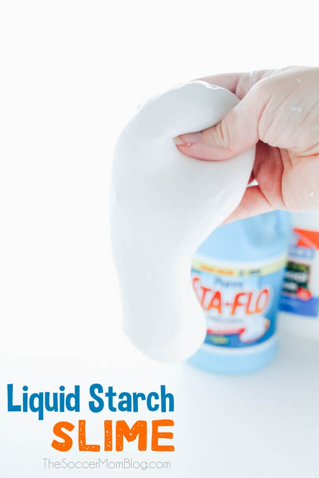 How to make liquid starch slime with only 2 ingredients. Find out why liquid starch slime is the easiest slime recipe to make!