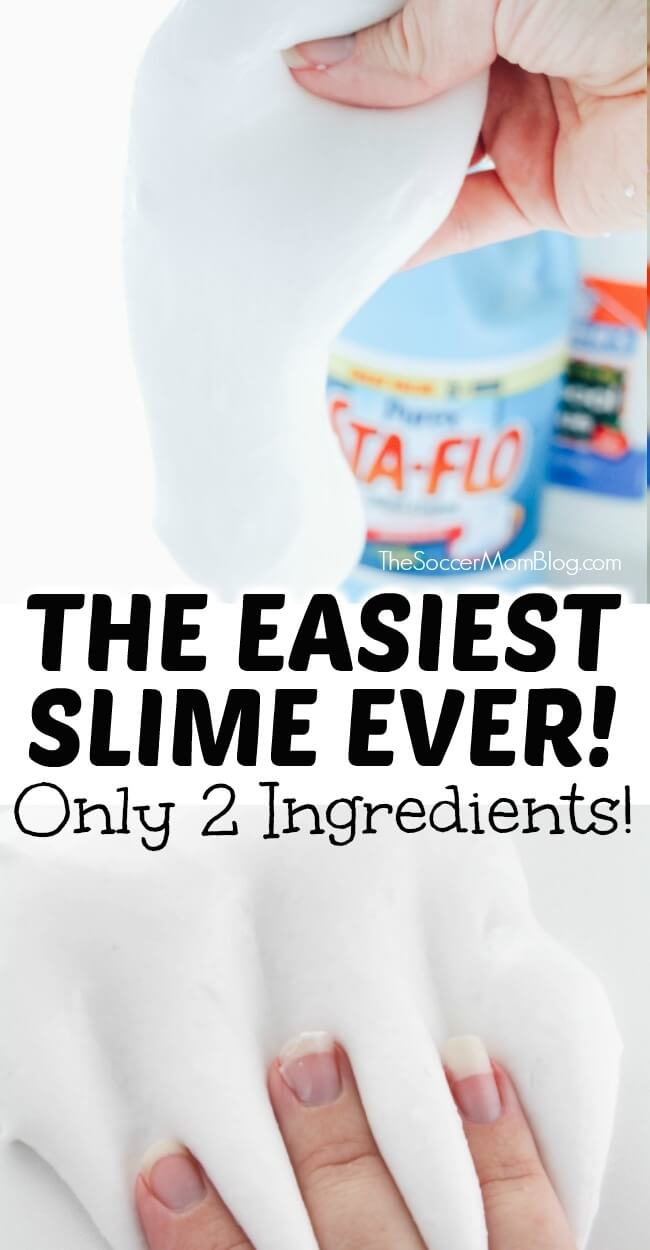 How to make liquid starch slime with only 2 ingredients. Find out why liquid starch slime is the easiest slime recipe to make!