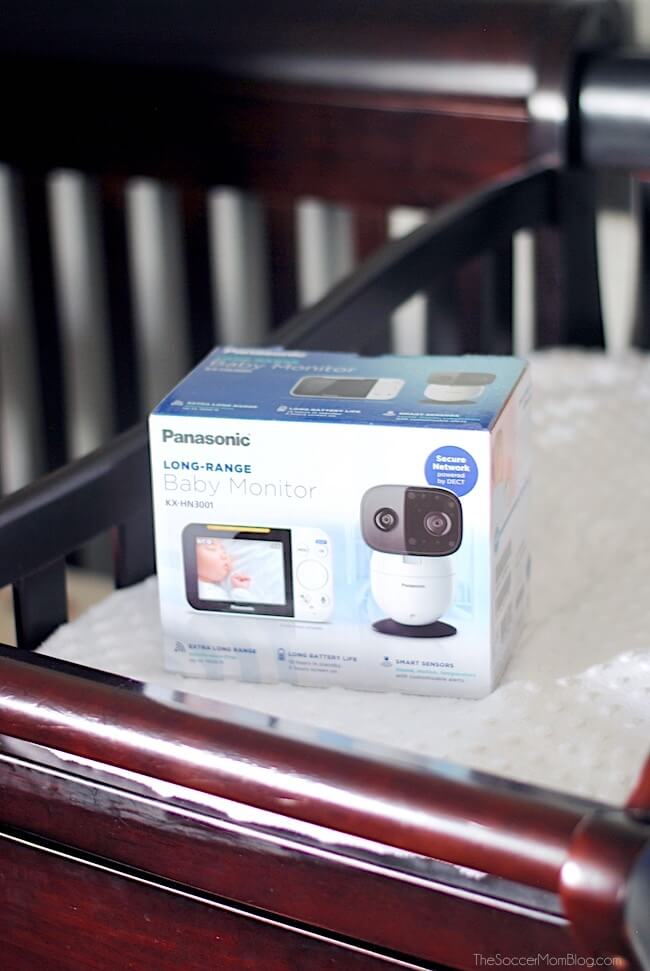 Panasonic video baby monitor in box