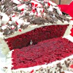 This rich, moist red velvet pound cake is unbelievably decadent and the perfect festive holiday dessert!