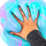 This is the BEST fluffy slime recipe!! 4 ingredients, super fluffy, and silky smooth!
