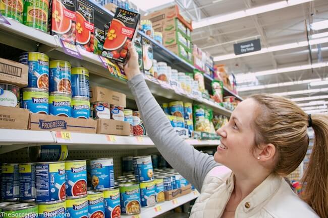 Imagine foods on Walmart shelf