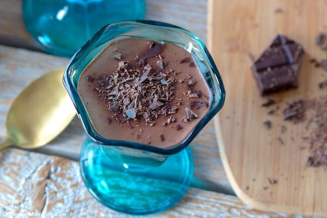 This Keto Chocolate Mousse is unbelievably rich and decadent — and it fits right in to a keto diet or low carb lifestyle! Click for video recipe tutorial!