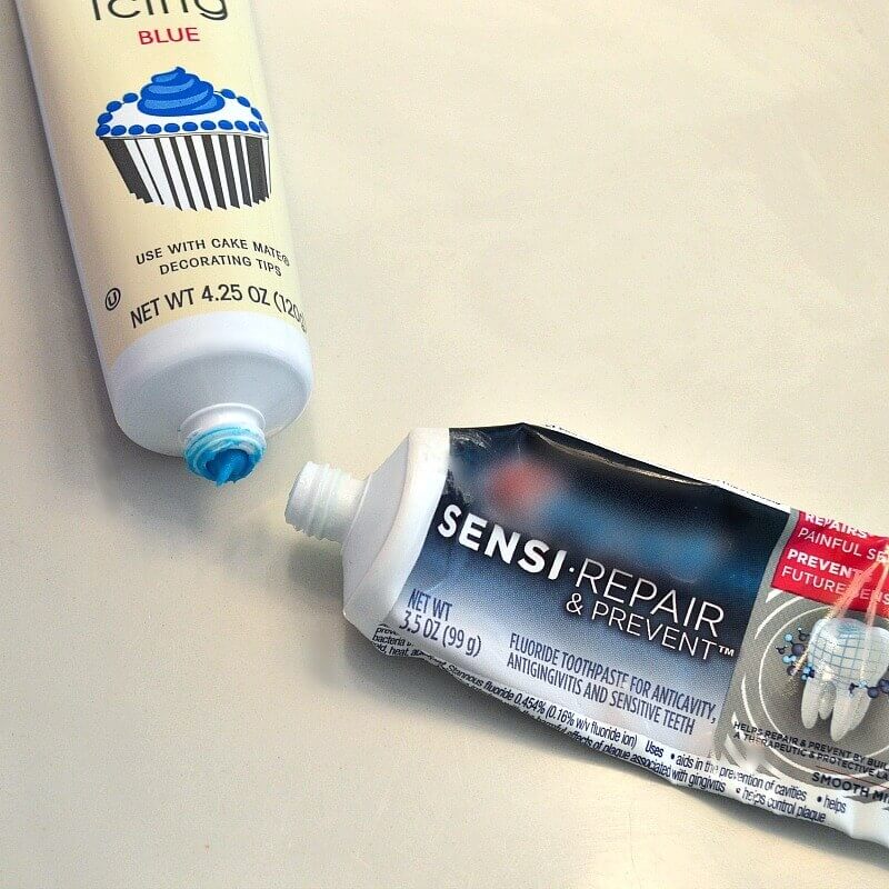 frosting toothpaste April Fool's joke