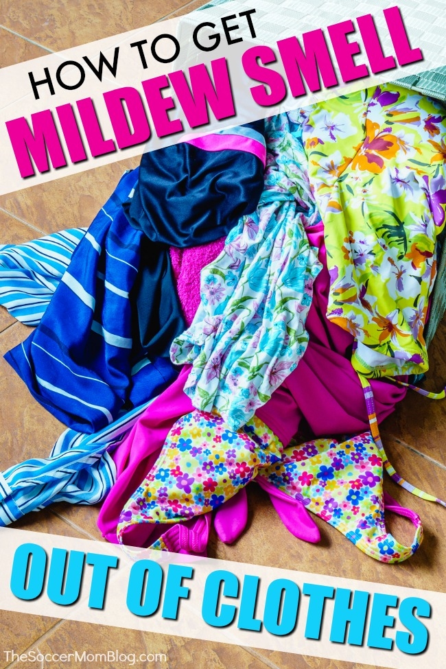 Learn how to get mildew smell out of clothes with simple household products.