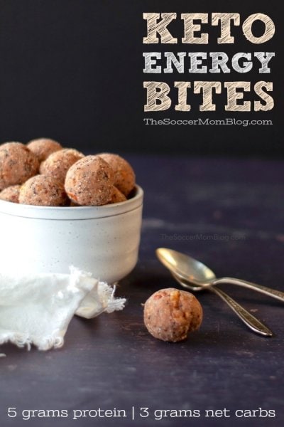 Peanut Butter Low Carb Protein Balls - Keto Fat & Energy Bites