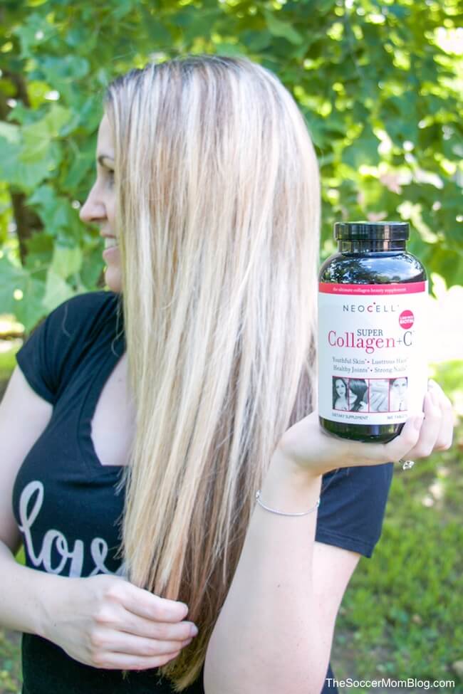 how to deal with postpartum hair loss - collagen for hair growth