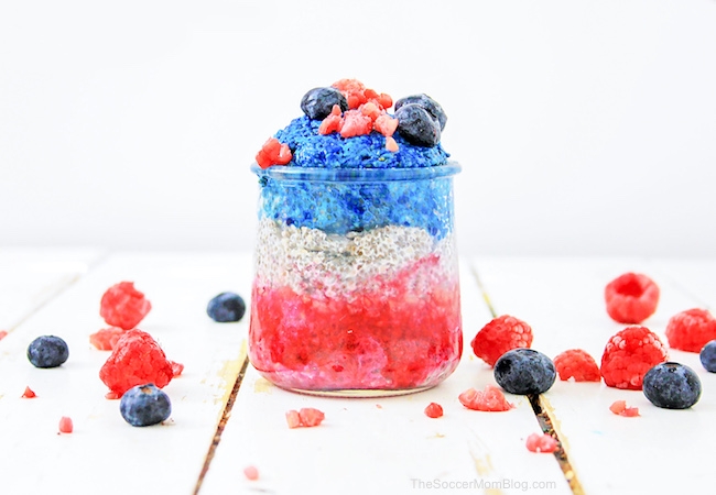 Berry-licious Chia Seed Pudding