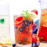 This sweet and fruity Sweet Tea Sangria puts a southern twist on a classic drink! 