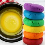 This homemade slow cooker play dough recipe is super easy and creates the most fabulously soft, smooth sensory dough ever! It will be your new go-to recipe!
