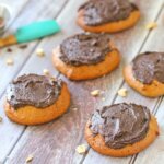 Made with simple, wholesome ingredients, these Cashew Butter Cookies with Cacao Frosting are cookies you can feel good about eating!
