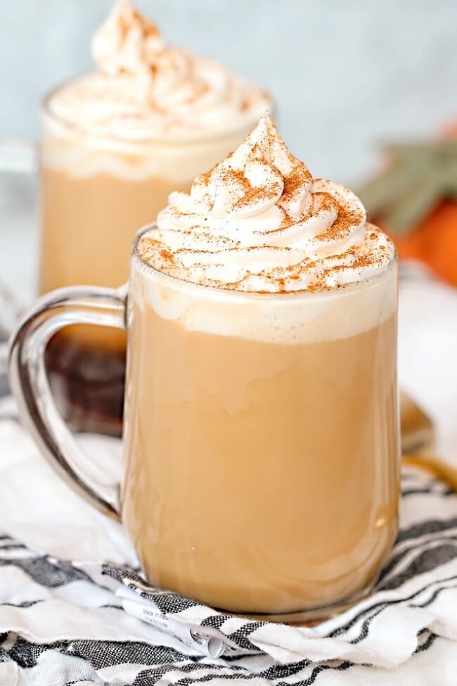 Treat yourself to a decadent Starbucks Cinnamon Dolce Latte any time you want with this spot-on copycat recipe!