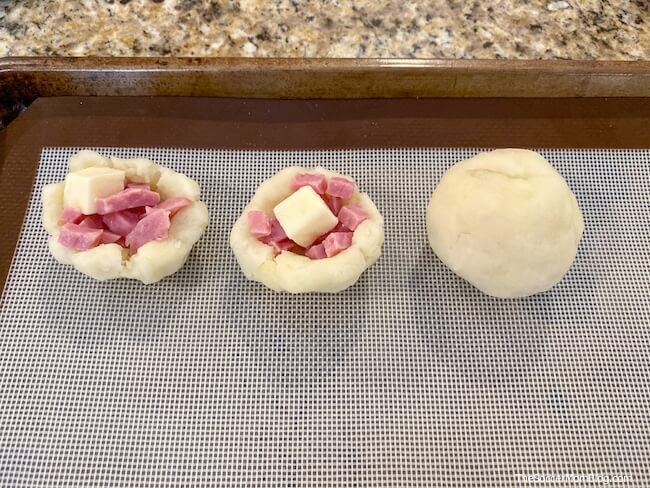 making ham croquettes