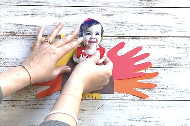 This turkey handprint craft is an adorable kid-made Thanksgiving keepsake! Kids will love to make this quirky and cute construction paper turkey and you'll love that it is a virtually mess-free craft! 