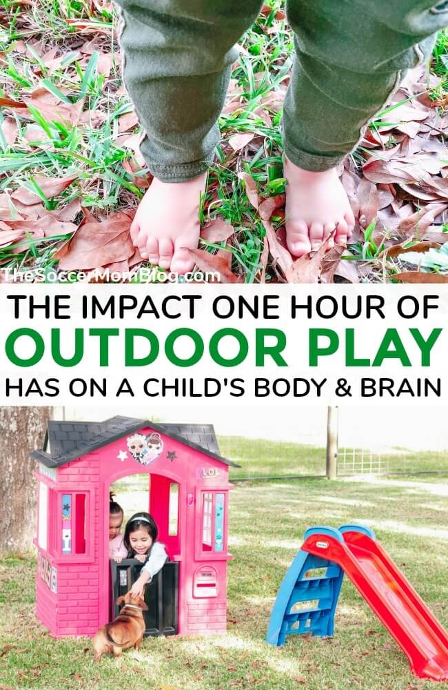 The BIG benefits of outdoor play for toddlers, preschoolers, and kids of all ages — plus, how to get kids to play outside every day! Sponsored by Little Tikes.