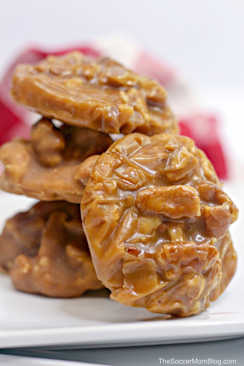 Pralines are a tantalizing combination of brown sugar and pecans and a classic southern treat. With our easy pecan praline recipe you can make this melt-in-your-mouth candy at home anytime in less than an hour!