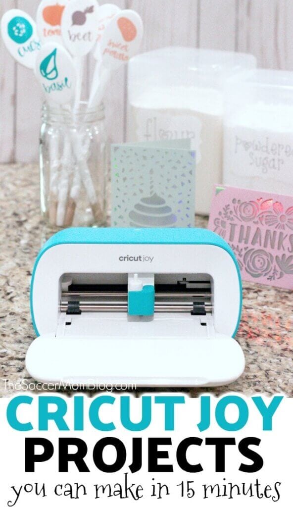 DIY Wooden Spoon Garden Markers Plus 3 Easy Cricut Joy Projects